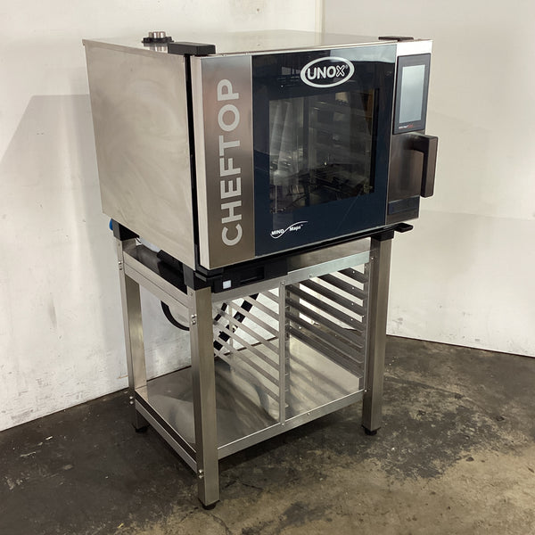 Unox CHEFTOP XEVC-0511-E1RM-MS Combi Oven + Stand