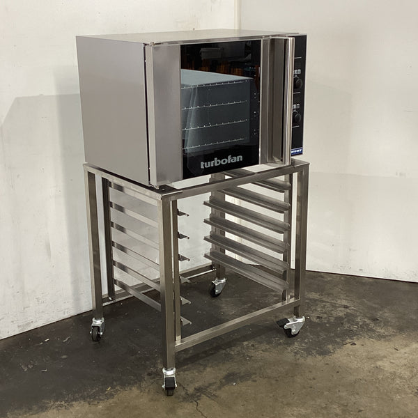 Turbofan E31D4 Convection Oven + Stand