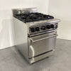 B&S OV-SB4 FF 4 Burner Range Oven