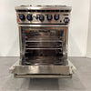 B&S OV-SB4 FF 4 Burner Range Oven