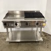 B&S KBT-GRP6-CBR6 Char Grill/Griddle + Stand