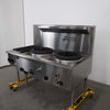B&S UFWWD-2 Wok Burners + BAWBT-SB2L 2 Burner Cooktop