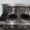 B&S UFWWD-2 Wok Burners + BAWBT-SB2L 2 Burner Cooktop
