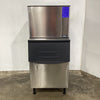 Ice O Matic M302-A Ice Machine + Storage Bin