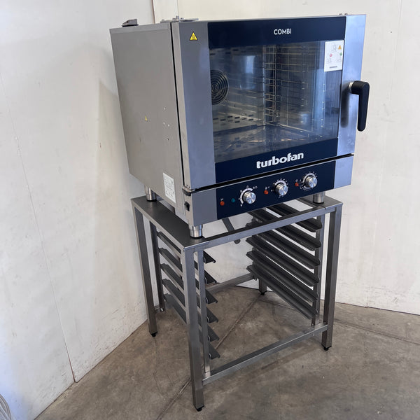 Turbofan EC40M5 Combi Oven + Stand