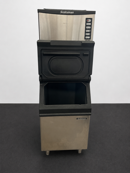 Scotsman NW 307 AS OX Ice Machine + Ice Bin