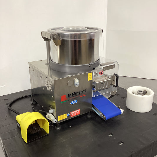 Brice LAMCE653-1 Automatic Patty Machine + Meatball Cylinder