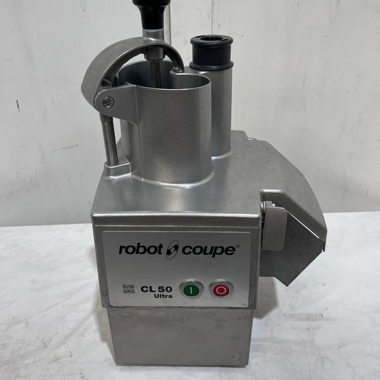 Robot Coupe CL50 Ultra Veg Prep Machine + Slicer Disc