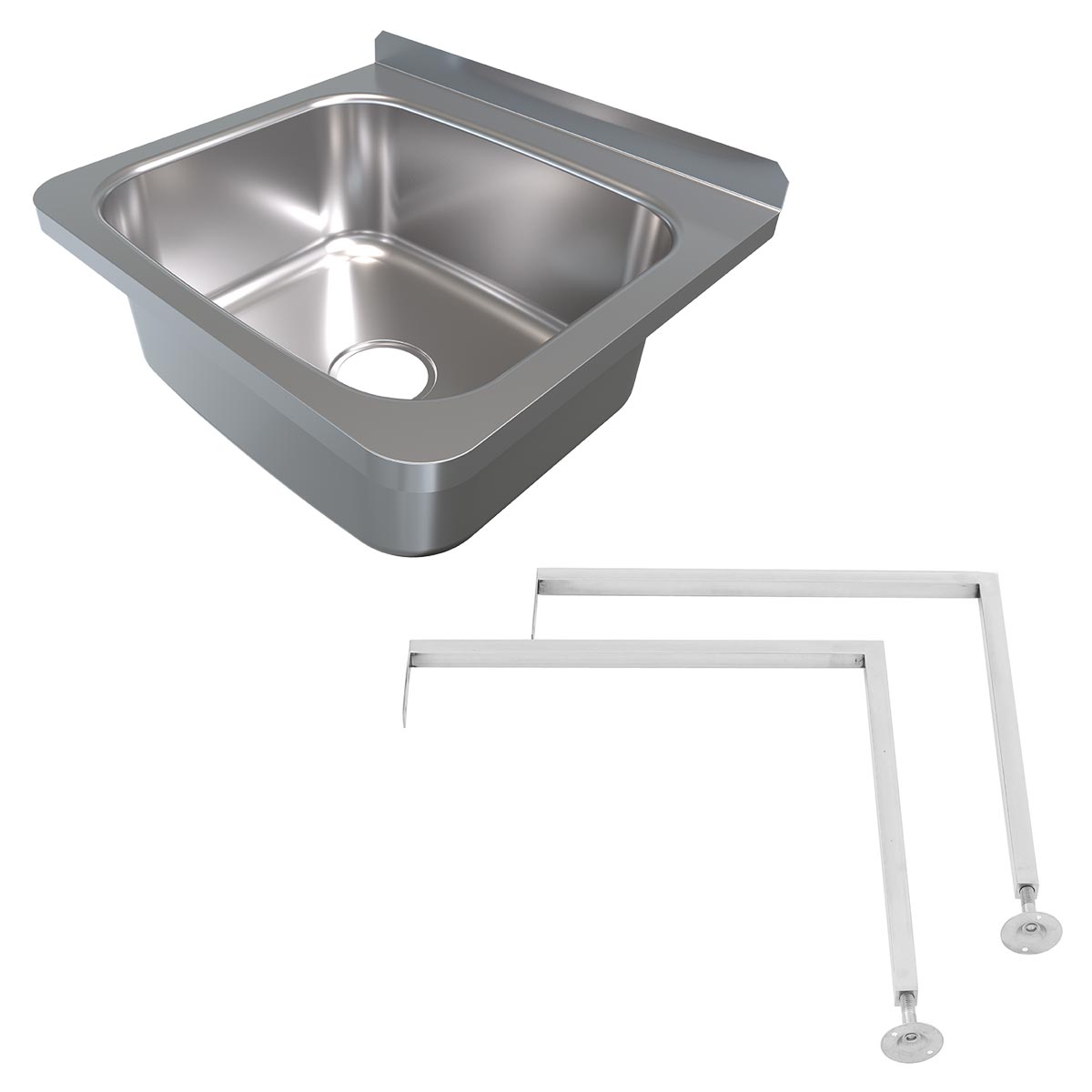 3Monkeez AB-JB-L - Jumbo Laundry Basin with Legs
