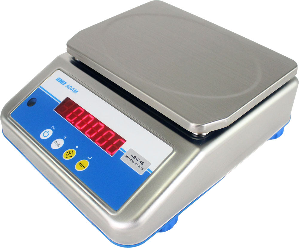 Adam Equipment Aqua ABW 4S - Stainless Steel Waterproof Scales