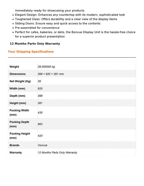 Bonvue AD2-900 - Ambient Display