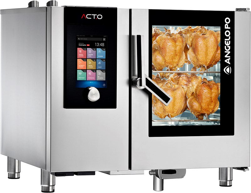 Angelo Po ACT.O AT61ECW - 6 Tray Combi Oven