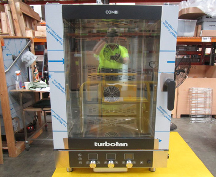 Turbofan EC40D10 10 Tray Combi Oven