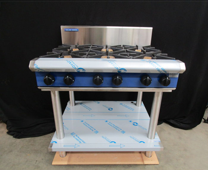Blue Seal Evolution G516D-LS 6 Burner Gas Cooktop + Stand