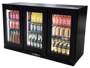 Airex AXR.MEBBC.3D 3 Door Back Bar Fridge