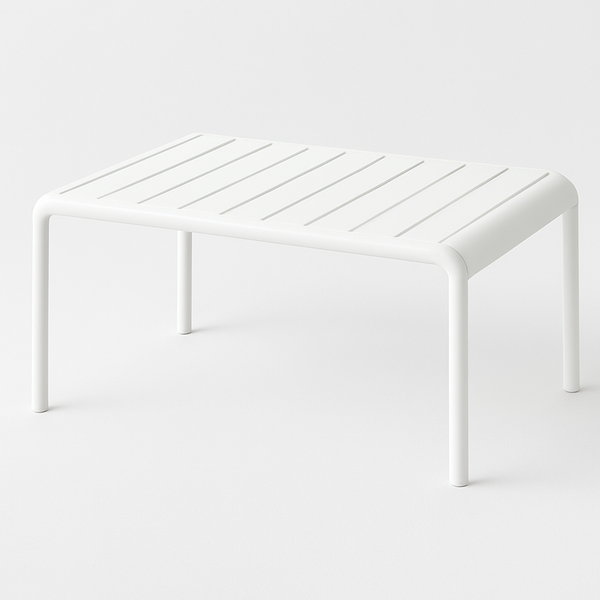 Alba 90 Outdoor Resin Rectangle Coffee Table