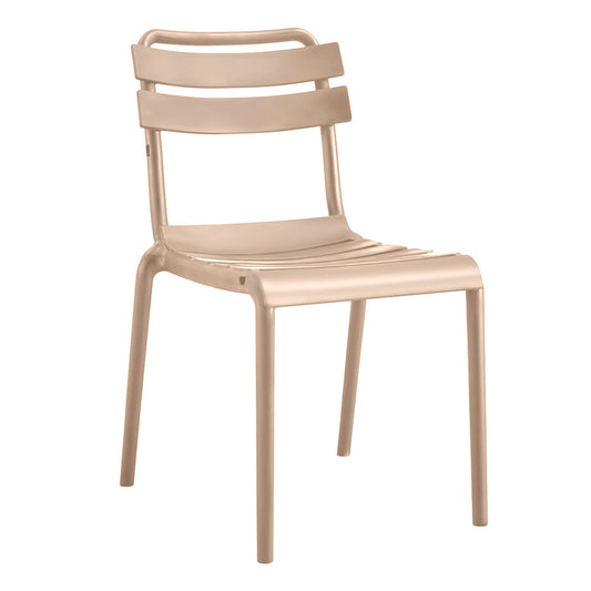 Alba Outdoor Resin Side Chair