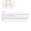 Alba Outdoor Resin Bar Stool