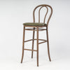 Aluminium Bentwood Stackable Bar Stool - Montana Walnut