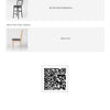 Aluminium Bentwood Stackable Bar Stool - Black