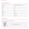 Aluminium Bentwood Stackable Bar Stool - Montana Walnut