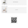 Aluminium Bentwood Stackable Bistro Chair - Black Frame