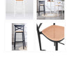 Apex Outdoor Resin Cross Back Bar Stool