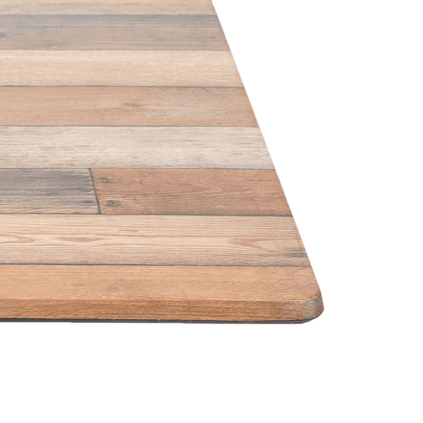 Square 70cm Super Matte Smart Table Top with Corsica Deluxe Table Base Dining Table