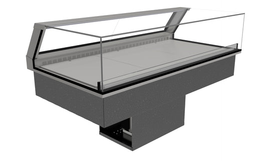 Festive Avon LO Chilled Drop-In 1200 - Angled Back Cold Food Display
