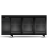 SKOPE BackBar BB.3.GSL - Three Glass Sliding Door Fridge