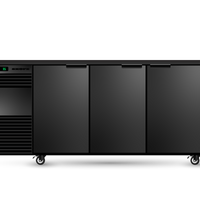 SKOPE BackBar BB.3.SSW - Three Solid Swing Door Fridge