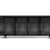 SKOPE BackBar BB.4.GSL - Four Glass Sliding Door Fridge