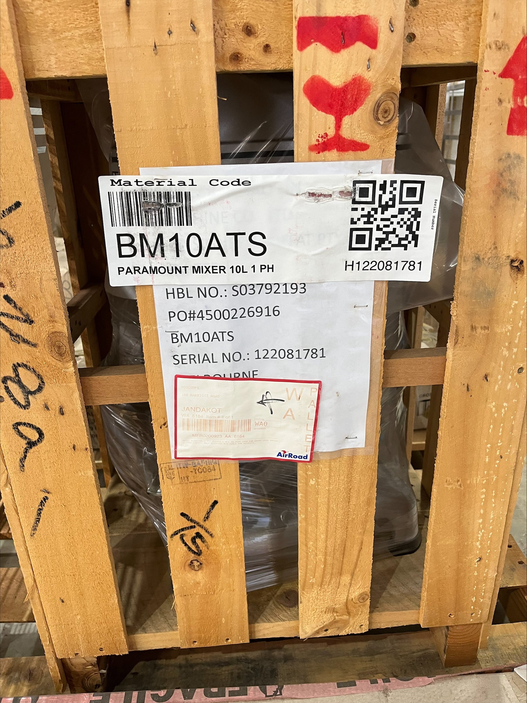 Paramount BM10ATS Planetary Mixer