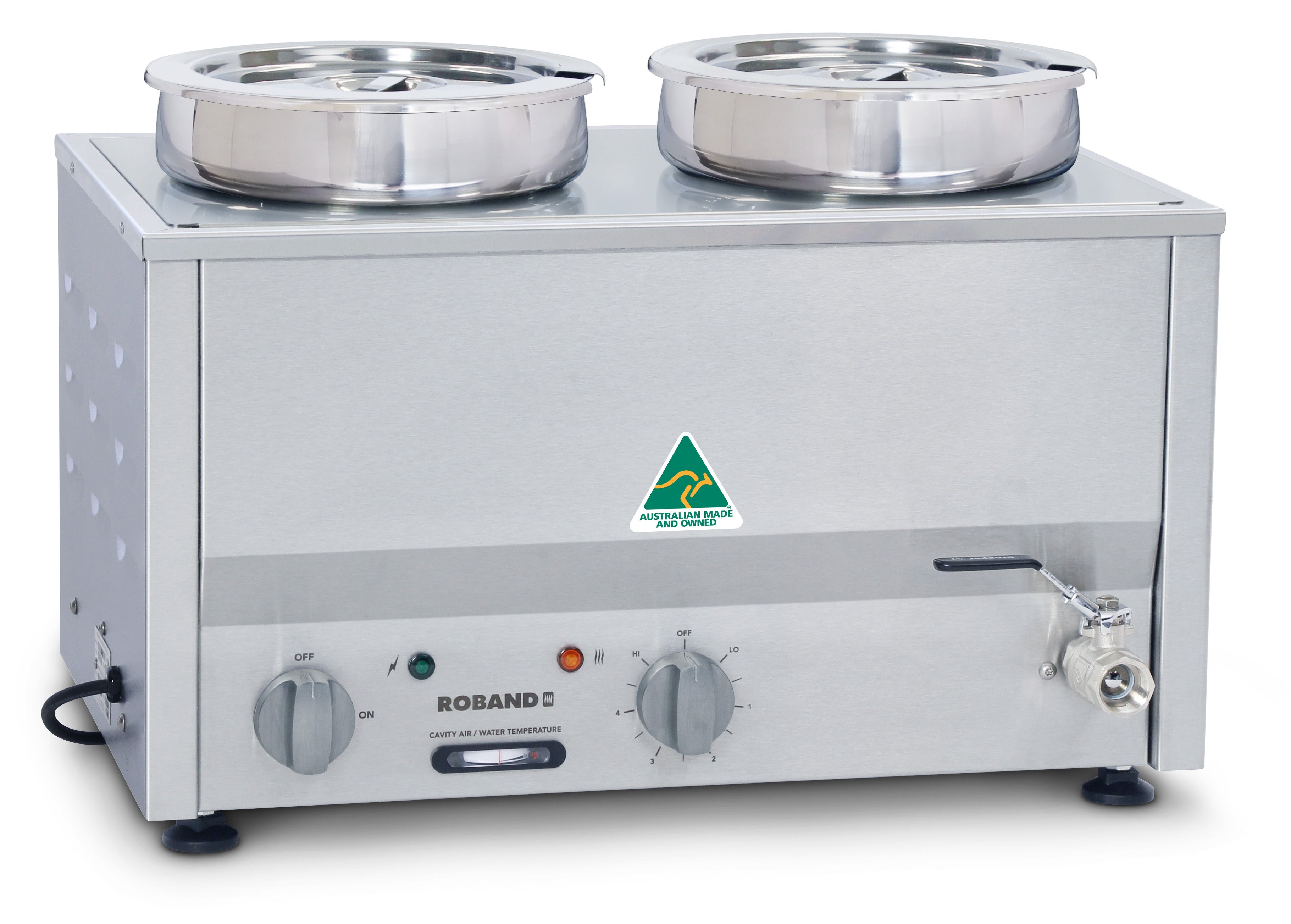 Roband BM2E - Countertop Bain Marie