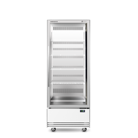 Skope BME600N-A Single Glass Door Upright Fridge