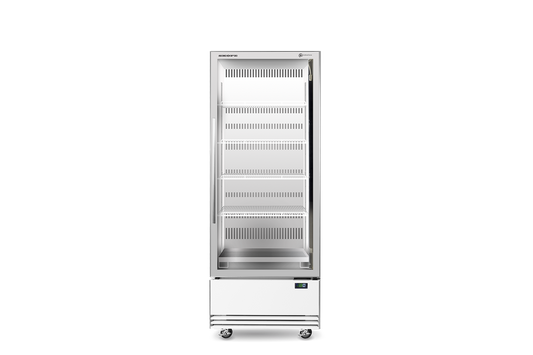 Skope BME600N-A Single Glass Door Upright Fridge