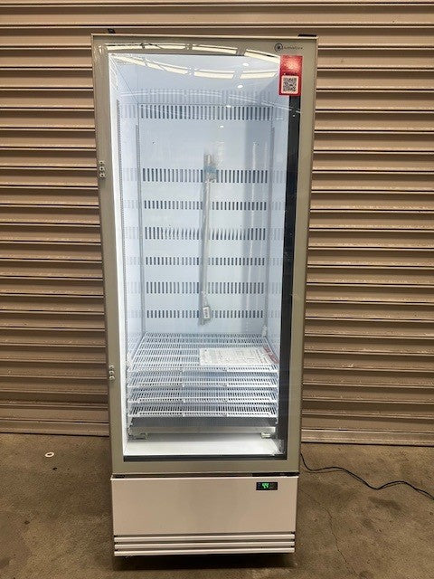 Skope BME600N-A Single Glass Door Upright Fridge