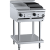 B+S Black BT-GRP3-CBR3 - Combination Griddle & Char Grill