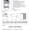 B+S Black BT-GRP3-CBR3 - Combination Griddle & Char Grill