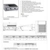B+S Black BT-GRP3-CBR6BM - Combination Griddle & Char Grill