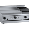 B+S Black BT-GRP6-CBR3BM - Combination Griddle & Char Grill