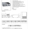 B+S Black BT-GRP6-CBR3BM - Combination Griddle & Char Grill