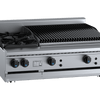 B+S Black BT-SB2-CBR6BM - Combination Cook Top & Char Grill