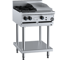 B+S Black BT-SB2-GRP3 - Combination Cook Top & Grill Plate