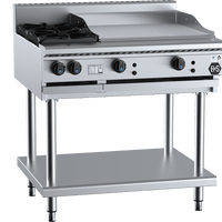 B+S Black BT-SB2-GRP6 - Combination Cook Top & Grill Plate