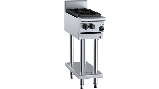 B+S Black BT-SB2 - Two Burner Boiling Top