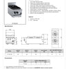 B+S Black BT-SB2BM - Bench Mounted Two Burner Boiling Top