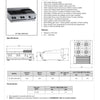 B+S Black BT-SB4-CBR3BM - Combination Cook Top & Char Grill