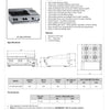 B+S Black BT-SB4-GRP3BM - Combination Cook Top & Grill Plate