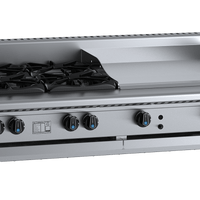 B+S Black BT-SB4-GRP6BM - Combination Cook Top & Grill Plate